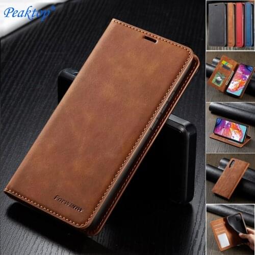 Leather Case for Samsung A50 A70 A30 S A11 A21S A40 A51 A71 A31 A41 Note 20 10 S20 FE Ultra S10 S9 S8 Plus Magnetic Wallet cover