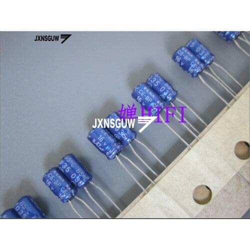 20PCS new ELNA CE-BP 16V0.47UF 4X7MM Blue robe Aluminum electrolytic capacitors 0.47uF/16V 85 degrees 0.47UF 16V