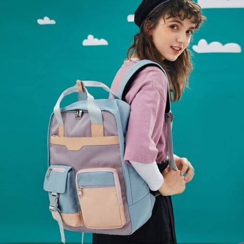 Casual Large Capacity Backpack Unisex Waterproof Multi-Pocket Organizer Umbrella Wallet Small Items Storage Tools Accessories