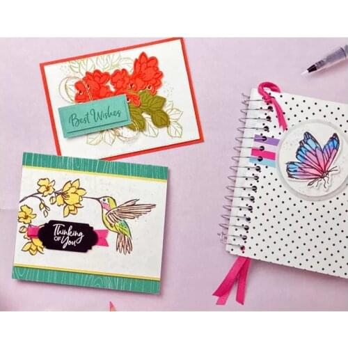 A Touch Of Ink Metal Cutting Dies and Stamps Scrapbooking Decoration Paper Card Embossed Photo Album Craft Template Stamps Dies