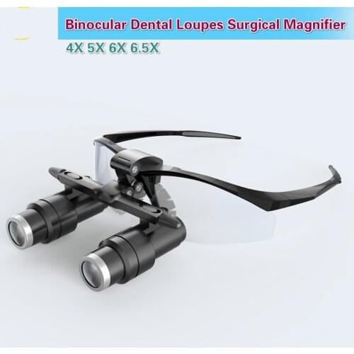 4X 5X 6X Dental Surgery Medical Frame Binocular Dental Loupes Surgery Surgical Magnifier Medical Operation Loupes Magnifier