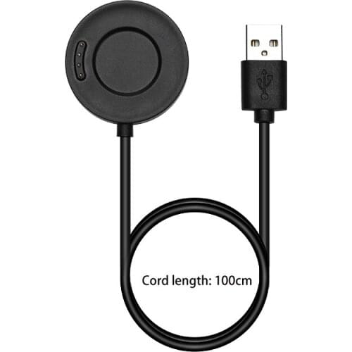 USB portable charger for Amazfit Stratos 3 Smart Watch Cord length 100cm Magnetically fixed for Amazfit watch A1928