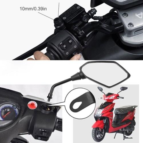 Rearview Mirror Mount Extender Bracket Holder Clamp Bar Phone GPS Holder Levers Adjustable Motorcycle ATV Rear View Accessories