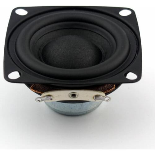 1 Pair 8W 2 inch 4 ohm NdFeB magnetic Full Frequency Speaker HIFI Music For Bluetooth Speaker