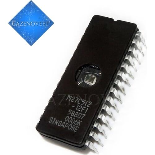 1pcs/lot M27C512-10F1 M27C512-12F1 M27C512-12F3 -12F6 -15F1 -15F3 -70F1 -90F6 M27C512-15XF1 27C512 M27C512 CDIP-28 In Stock