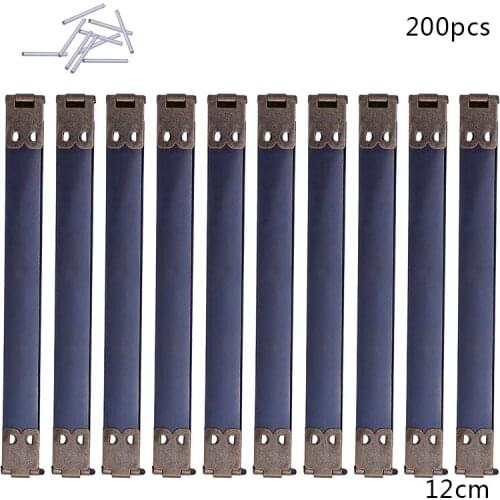 200PCS Metal Internal Frames Clasp Bag Coin Purse Sewing Internal Handbag Hinges Spring Clip Sewing Bags DIY Apparel Accessories