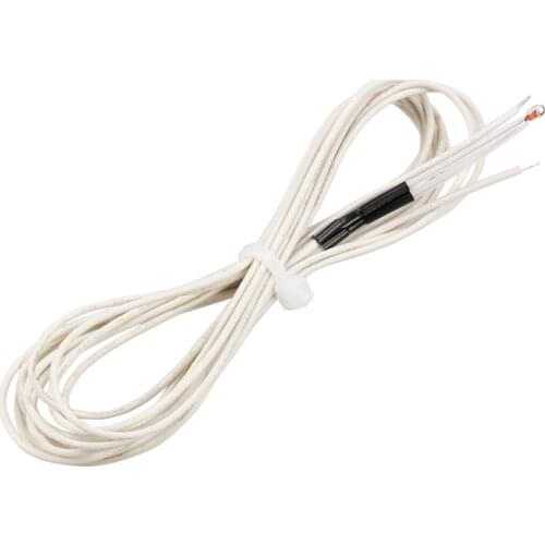 5pcs/lot 100K ohm NTC 3950 Thermistors with cable for 3D Printer Reprap Mend