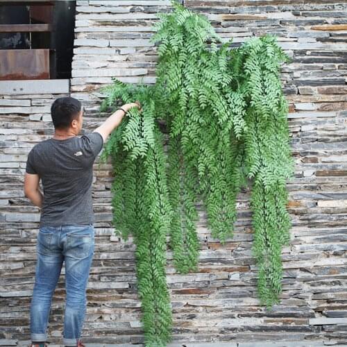 Artificial Plant Vines Wall Hanging Simulation Rattan Leaves Branches Green Plant Ivy Leaf Home Wedding Decoration Plant-Fall