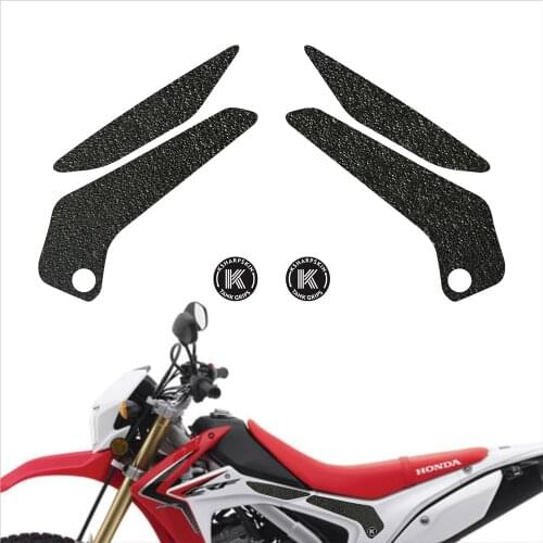 Motorcycle tank grip fuel tank traction pad side knee grip friction protector sticker for HONDA 2013-2018 CRF250L 14-15 CRF250M