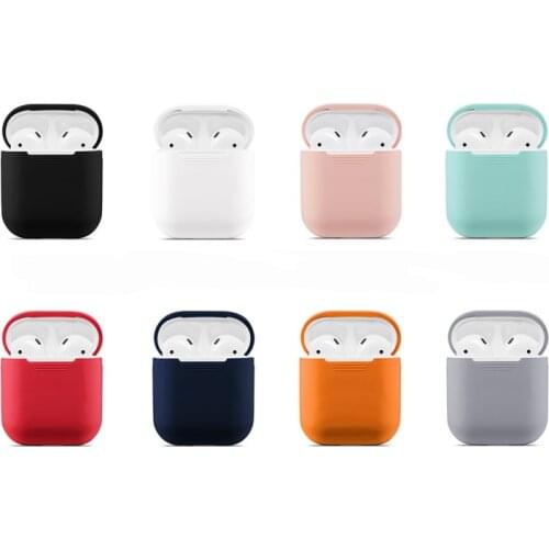 Mini Soft Silicone Case For Apple Airpods 1 Capa Cover For Apple AirPods 2 Earphone Cases Ultra Thin Air Pods Protector Coque