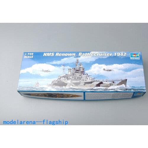 Trumpeter 05764 1/700 HMS Renown 1942 Plastic Model Building Kit
