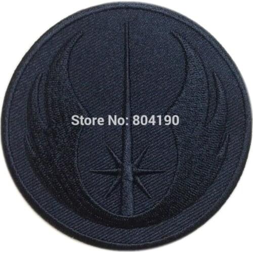 3" ORDER Black EMBROIDERED PATCH Comic Uniform TV Movie Film applique sew on/ iron on patch nc