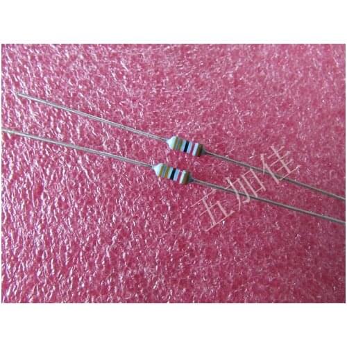 Original new 100% MBB/SMA0207-50 33K 1/4W 0.6W 1% advanced color ring resistor 2*6mm (Inductor)
