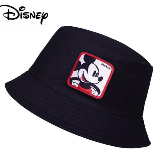 Disney mickey Minnie Men Women Bucket Hat Autumn UV Protection Cap Panama Outdoor Sun Street Headwear Cartoon Fisherman Cap