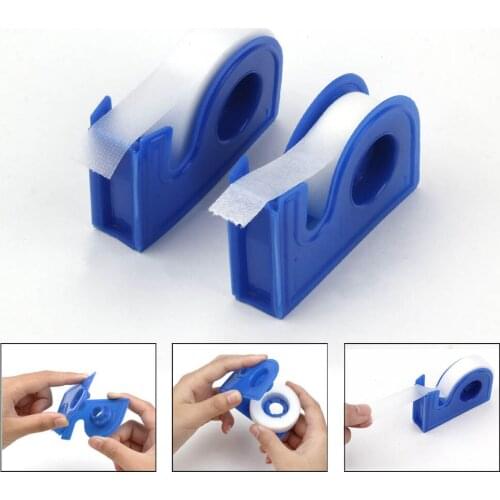 Eyelash Extension Tape Cutter Holder Grafting Eyelash Cutting Adhesive Rotating Eyelashes Tape Cutter Dispenser Lash Makeup Tool