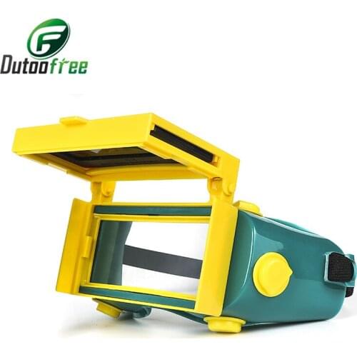 Tungfull Solar Auto Darkening MIG MMA Electric Welding Mask welder cap Helmet Welding Lens for Welding Machine
