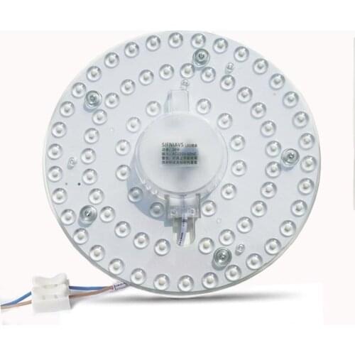 12W 18W 24W LED Panel Light SMD 2835 Module Lamp Energy Saving 220V LED Round Ceiling Lamp Board Light Indoor Wall Lamp Lighting