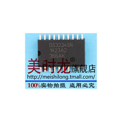 10PCS DS3234SN SOP-20 DS3234S SOP20 DS3234 3234 New and original