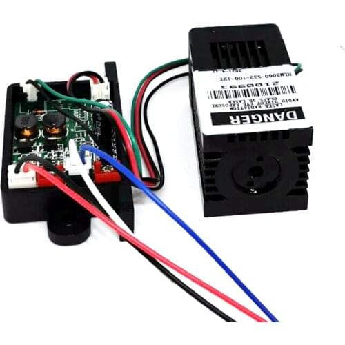 12V 500mw 850nm Infrared Dot Laser Diode Module IR Point Lasers TTL Cooling Fan