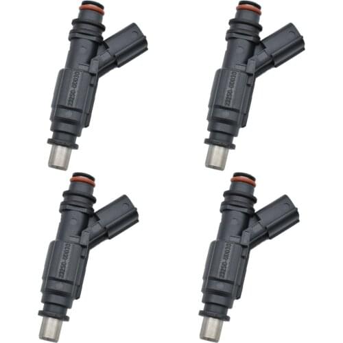 4pc/set Fuel injector Nozzle 23250-0D030 23209-0D030 0280156019 232500D030 232090D030 For Japan Car 1.4 VVTI 1.6 99-04