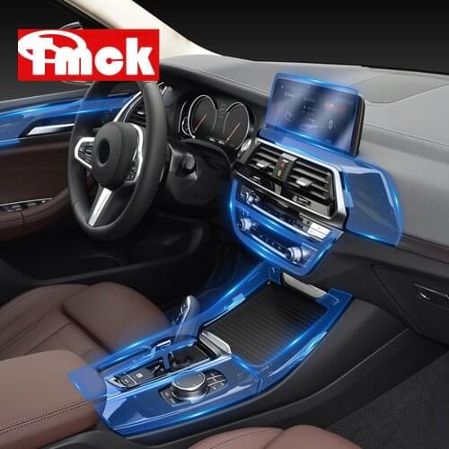 For BMW X3 F25 G01 X4 F26 G02 2011-2020 Car Door Center Console Gear Film Central Air Conditioning Navigation TPU Protector Film