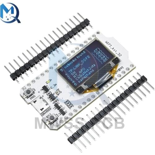 ESP32 0.96 Inch Blue OLED Digital Display Bluetooth WIFI Kit Module CP2102 32M Flash Internet Development Board For Arduino