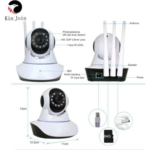 HD night vision wireless home security smart camera1080P IP camera wifi camera
