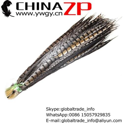 CHINAZP Factory 50pcs/lot 50-60cm(20-24inch) Length Exporting Good Quality Natural Lady Amherst Pheasant Tail Feathers