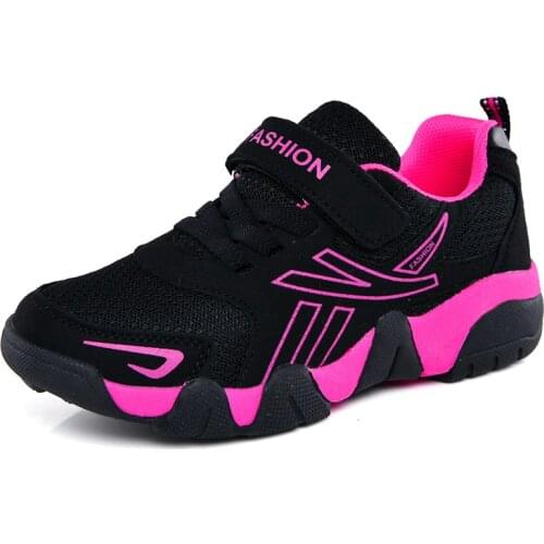 Sport Girls Sneakers For Children Shoes Kids Sneakers Boys Casual Breathable Mesh Fashion School Sapato Infantil Menina