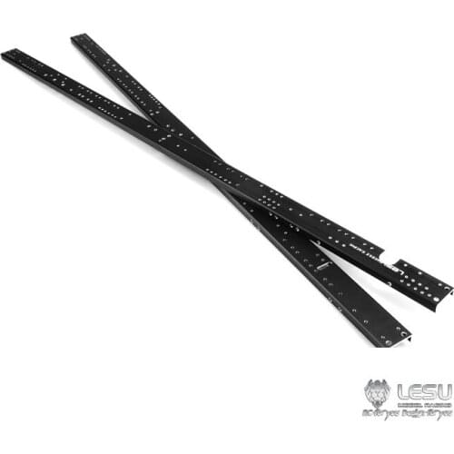 LESU Metal Chassis Rail CNC For DIY 1/14 Model Benz 8*8 Hydraulic RC Dumper Truck TH02374