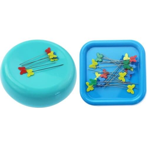 2pcs Home Useful DIY Magnetic Needle Pin Cushion DIY Sewing Tool Accessories