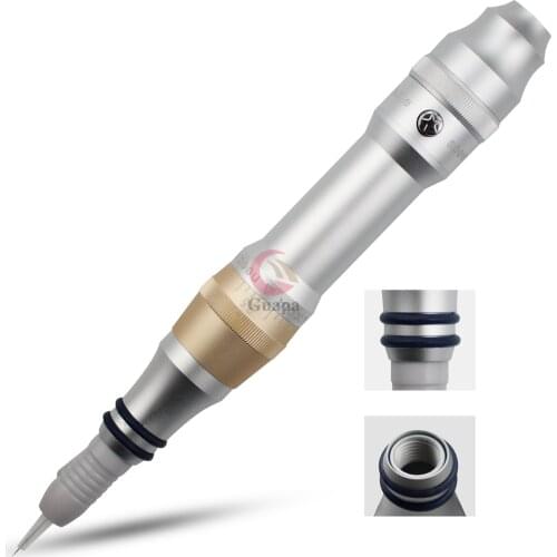 Rotary Eyebrow Tattoo Pen Portable Permanent Makeup Machine for Eyebrows Microblading Makeup Lip Coloring with Swiss Motor