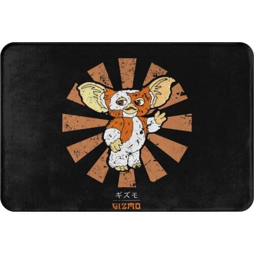 Gremlins Mogwai Gizmo Film Non-slip Doormat Retro Japanese Living Room Kitchen Mat Welcome Carpet Flannel Pattern Decor