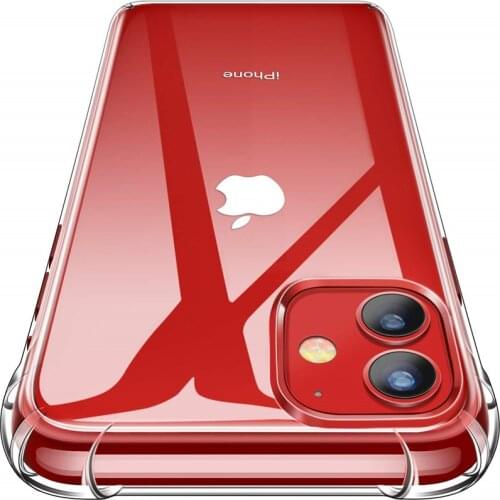 Luxury Shockproof Crystal Clear Phone Case For iPhone 11 Pro XS MAX X XR 7 8 6 6S Plus Transparent Soft Silicon Protection Cover