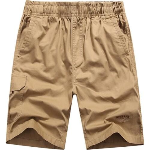 5XL Men Summer Outdoor Shorts Cotton Loose Beach BBQ Camping Hiking Trekking Large Size Male Run Working Cargo Short Trousers