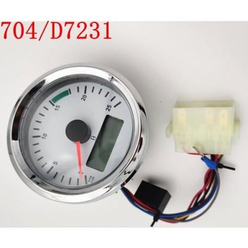FREE SHIPPING 704/D7231 704/50097 Tachometer Gauge for JCB Backhoe Loader 3CX 4CX