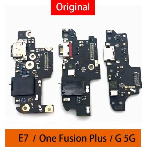 100% Original New USB Charge Port Dock Connector Charging Board Flex Cable For Moto G Play / G 5G / One Fusion Plus / E7