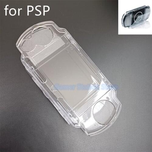 5pieces Crystal Protective Hard Carry Cover Case Replacement for PSP 2000 PSP3000 clear colour Housing shell repair Accessories