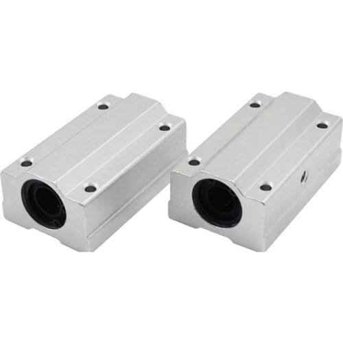 50pcs/lot SC10LUU SCS10LUU 10mm long type linear case unit linear ball bearing block