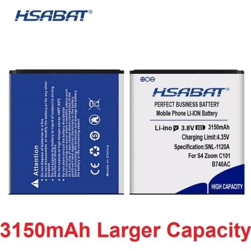 Top Brand 3150mAh Battery for Samsung Galaxy S4 Zoom SM-C1010 C105 NX3000 I939D S4zoom C1010 B740AE B740AC
