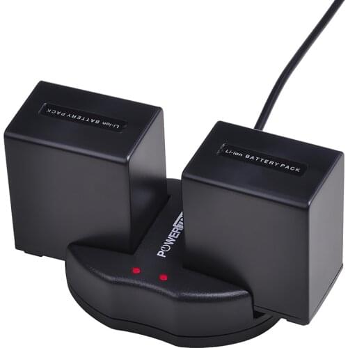 2X 7.2V NP-FV100 FV100 Battery and USB Dual Charger for Sony NPFV100 NP-FV30 NP-FV50 NP-FV70 FDR-AX100E AX100E HDR XR550E XR350E