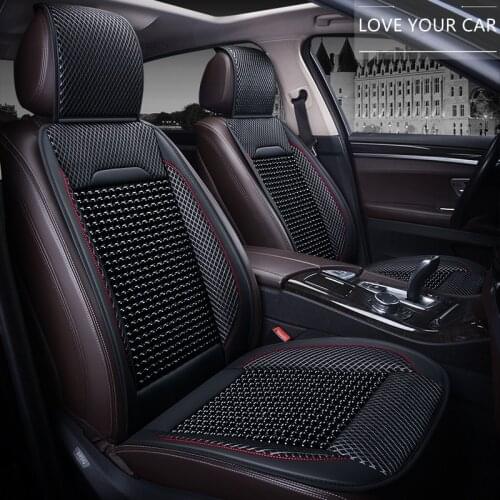 Wooden beads summer monolithic car seat breathable beads car seat cushion four seasons general massage cooler