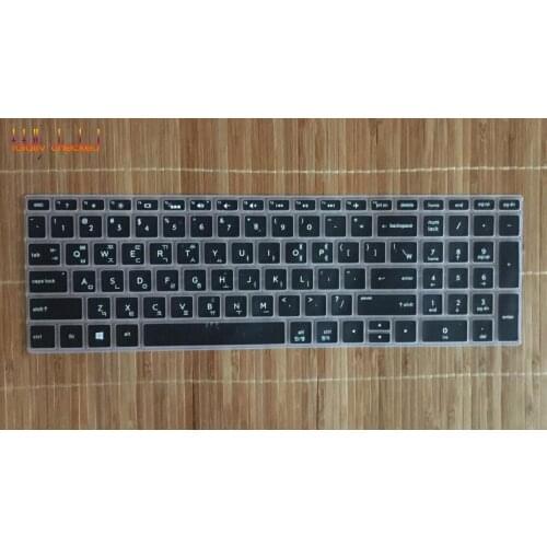 Korean Keyboard Cover Protector for 15.6" HP ENVY x360 2-in-1 15M-BP011DX 15M-BQ021DX 15M-BP012DX 15M-BP111DX 15M-BP112DX Series