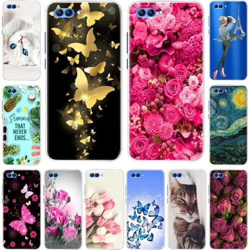 Soft Phone Case For Huawei Honor V10 Case 5.99" Silicone TPU Cases Honor V 10 View 10 Back Cover For Huawei Honor View 10 Cover