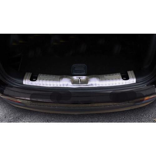 NEW Steel Inner Rear Bumper Protector Plate Cover 1pcs For Jeep Compass 2017 2018 2019