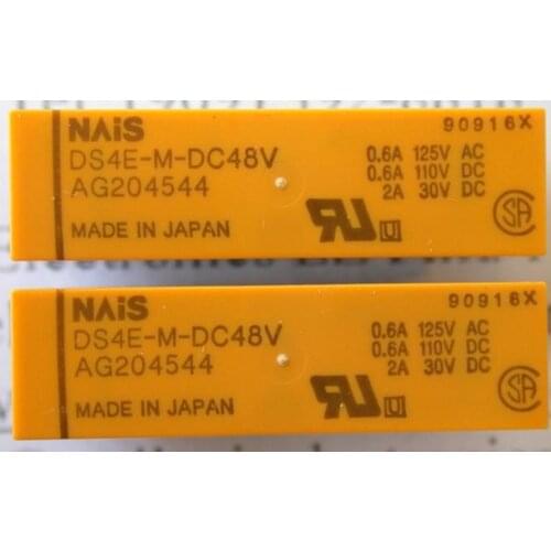 Wholesale 10pcs/lot relay DS4E-M-DC48V