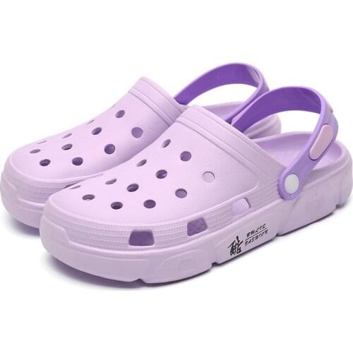 Summer Comfortable Mens Garden Clogs Camouflage Breathable EVA Injection Shoes Casual Sandal Woman Beach Slippers Water Shoes