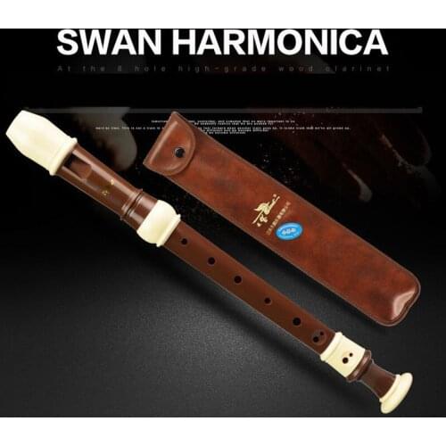 Beginner Professional Upgrade English 8 Hole Removable English 8 Hole Recorder Supertreble entry Flute