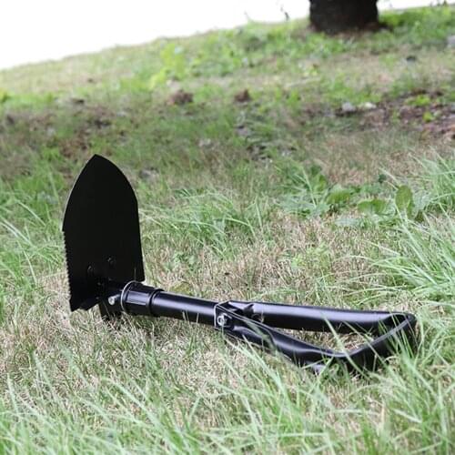 Folding Shovel Survival Shovel – Entrenching Tool 18 Inch Camping w/Bag