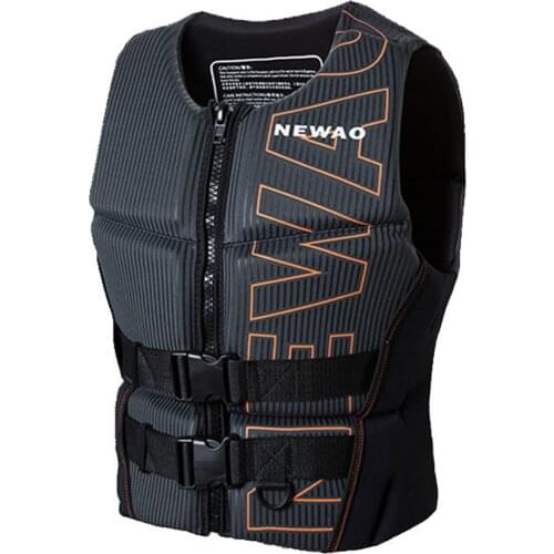 2021 adult life jacket neoprene safety life vest men and women water sports swimming fishing surfing rafting buoyancy life vest